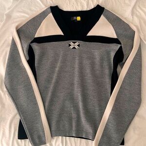 Nils wool blend  Nordic ski sweater. Like new.